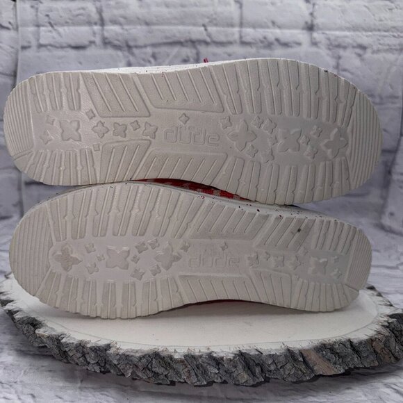 Hey Dude Wendy Patriotic Americana Slip On Shoes Women's Size 5 USA Flag NEW - Picture 13 of 13